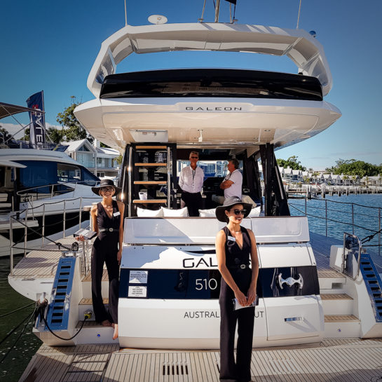 The Australian debut of two Galeon models